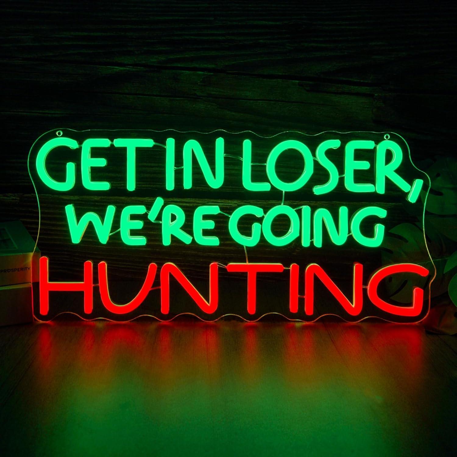 Lighting Decoration Outdoor - Funny Hunting Neon Sign LED Light