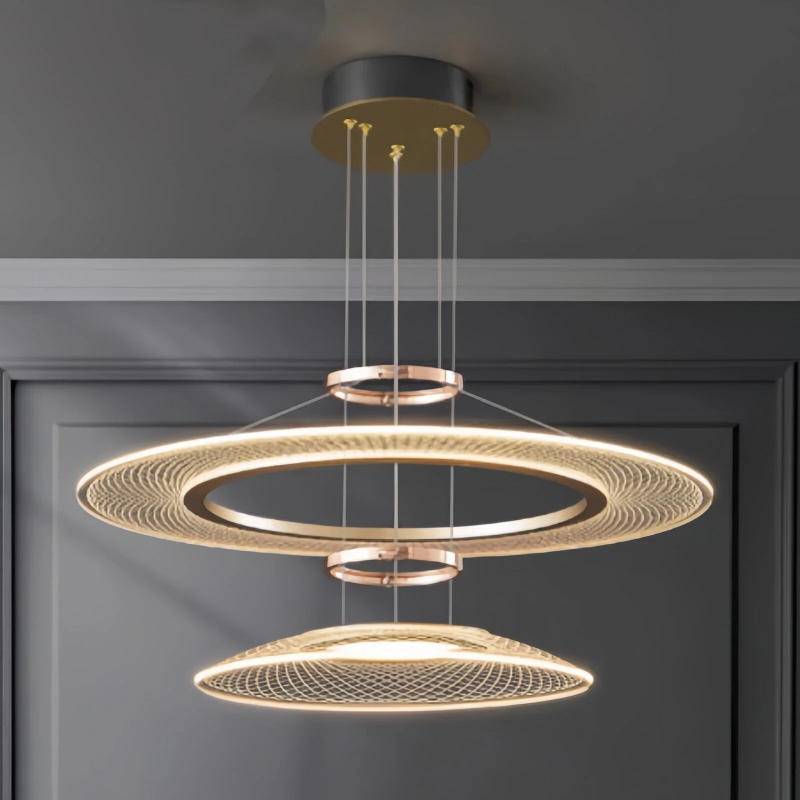 Decor Lighting Fixtures - Modern Minimalist Luxury Led Chandelier Italy