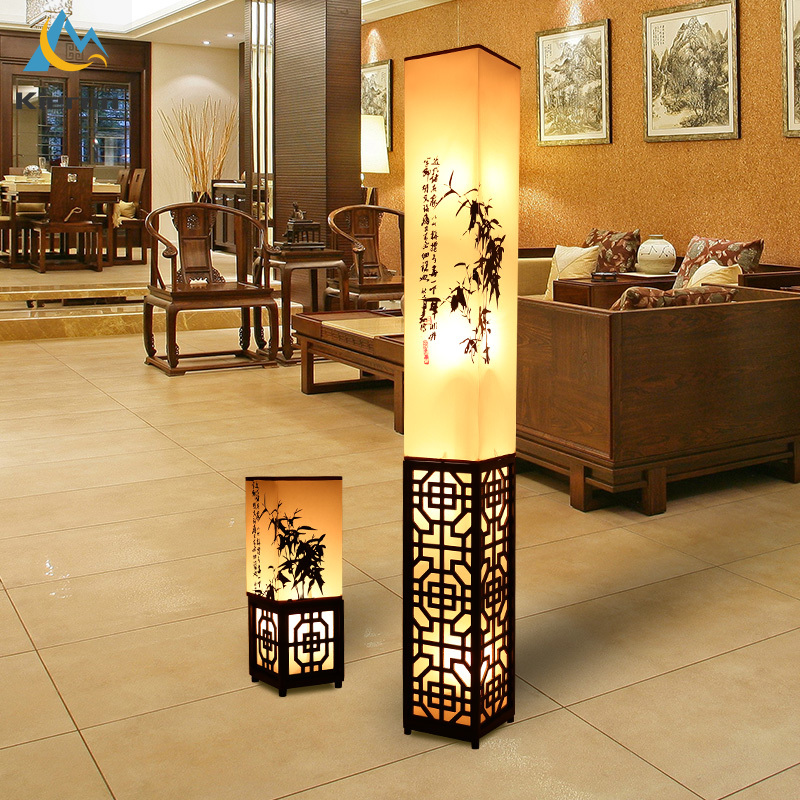 Lava Lamp Desktop - Nordic Modern Solid Wood LED Table