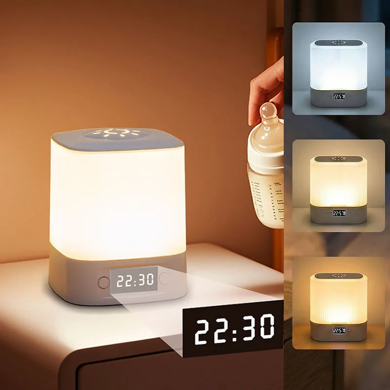 Colour Changing Bulb - LED Night Light Bedside Lamp,Touch Remote