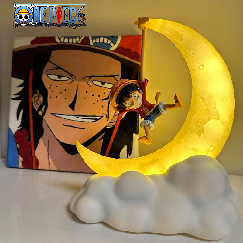 Touch Dimmer Lamp - Anime One Piece Luffy Night Light