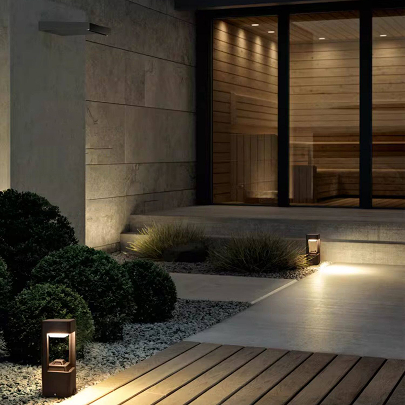 Luminous floor lamp courtyard  - Lighting Decoration Outdoor review and price