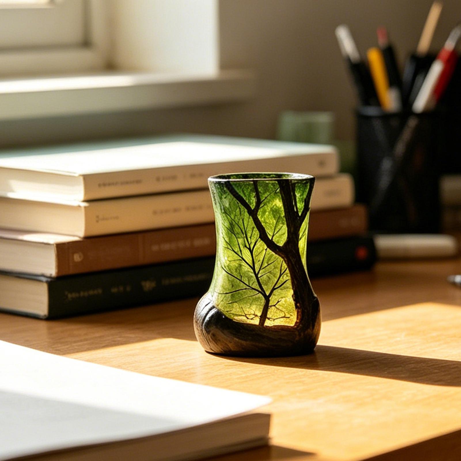 Bedside Table Lamp Forest Nigh - Room Decor Lighting Lamp review and price