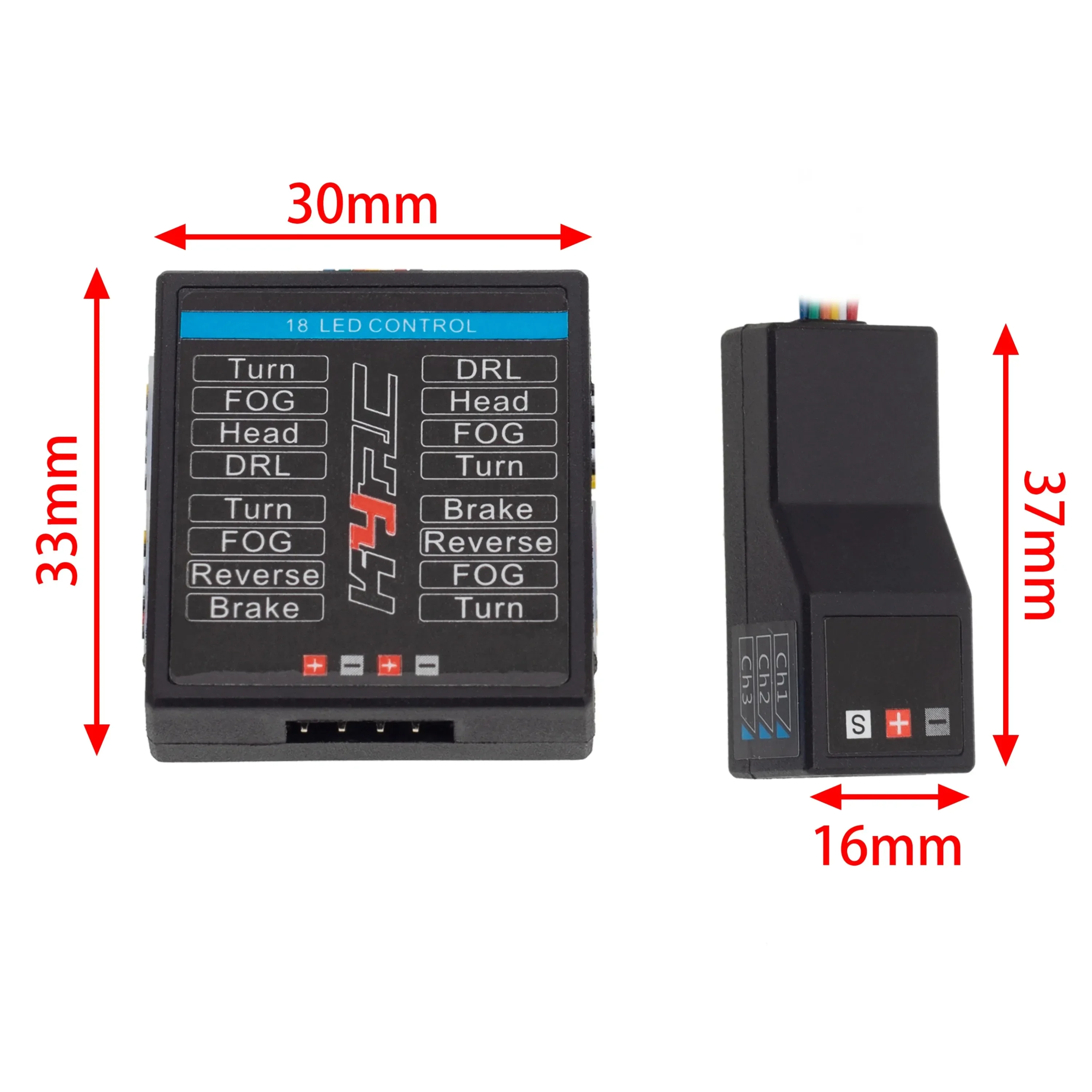 RC Car 1/8 1/10 RC Car 14 LED  - Touch Dimmer Lamp review and price