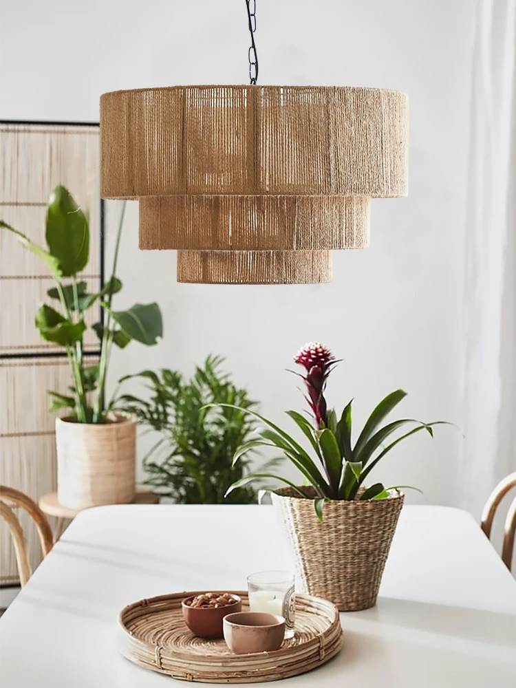 Handmade Rattan Bohemian Retro - Decor Lighting Australia review and price