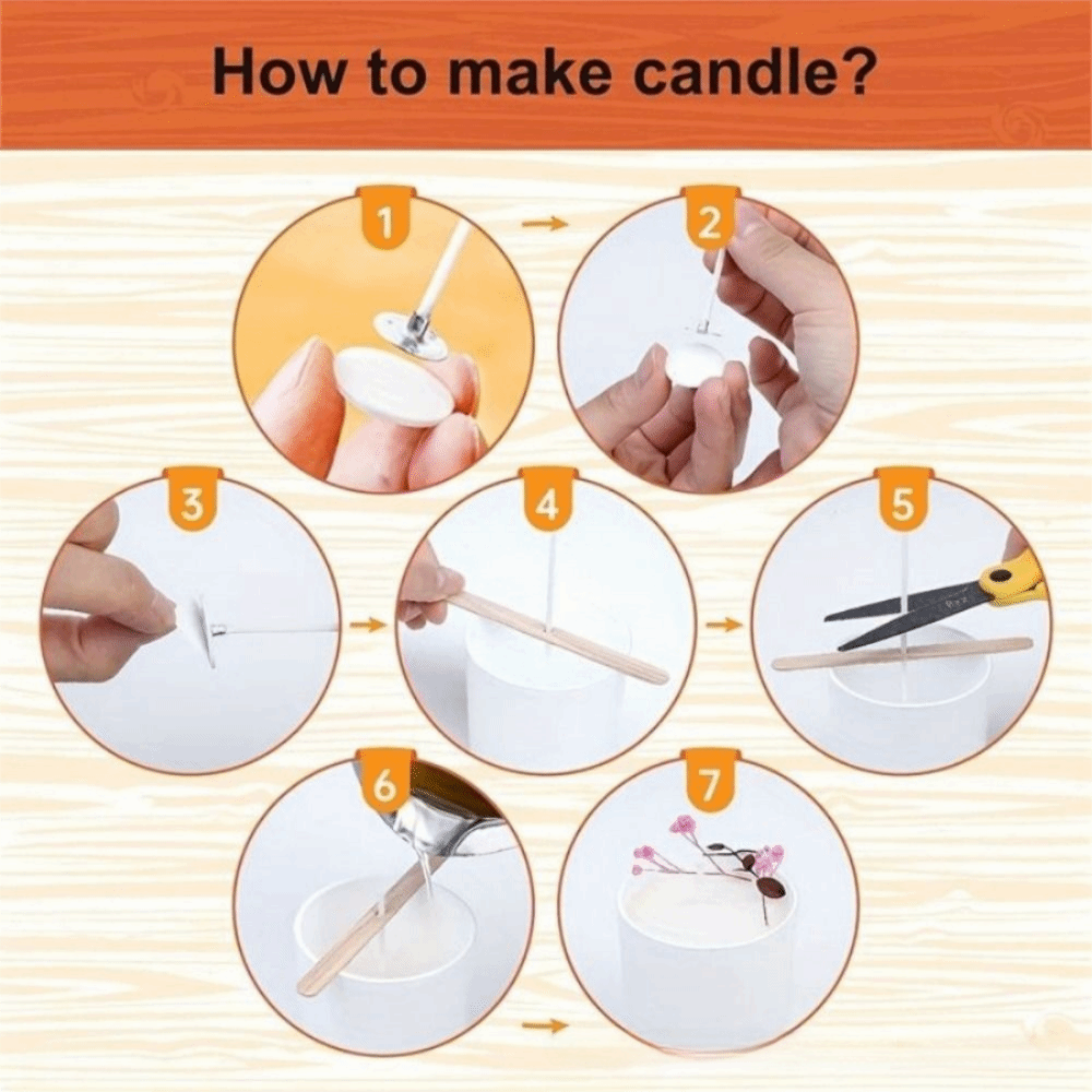 165Pcs Pre Waxed Candle Wicks  - Candle Holder Set review and price