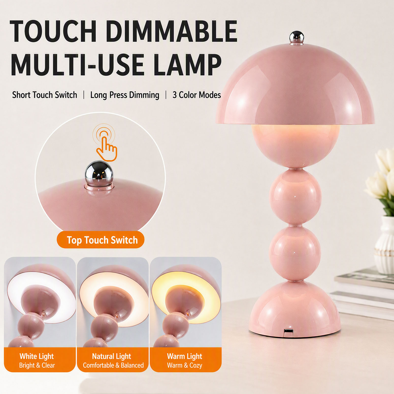 Vintage Mushroom Table Lamp US - Room Decor Lighting Lamp review and price