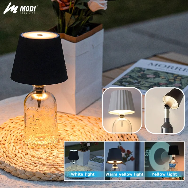 Wireless Touch Control Bottle  - Colour Changing Bulb review and price