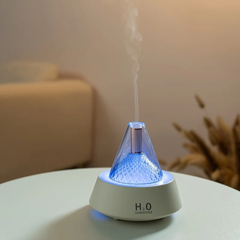Volcano Humidifier Desktop Min - Lava Lamp Desktop review and price