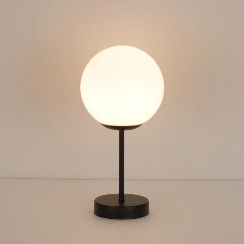 Simple White Glass Ball Table  - Lava Lamp Desktop review and price