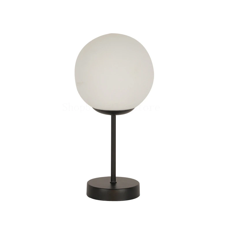 Simple White Glass Ball Table  - Lava Lamp Desktop review and price