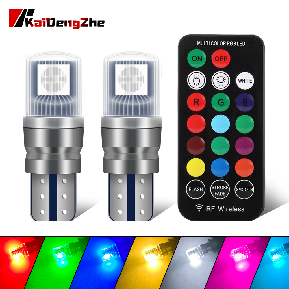 2pcs T10 LED Lights For Car RG - Touch Dimmer Lamp review and price