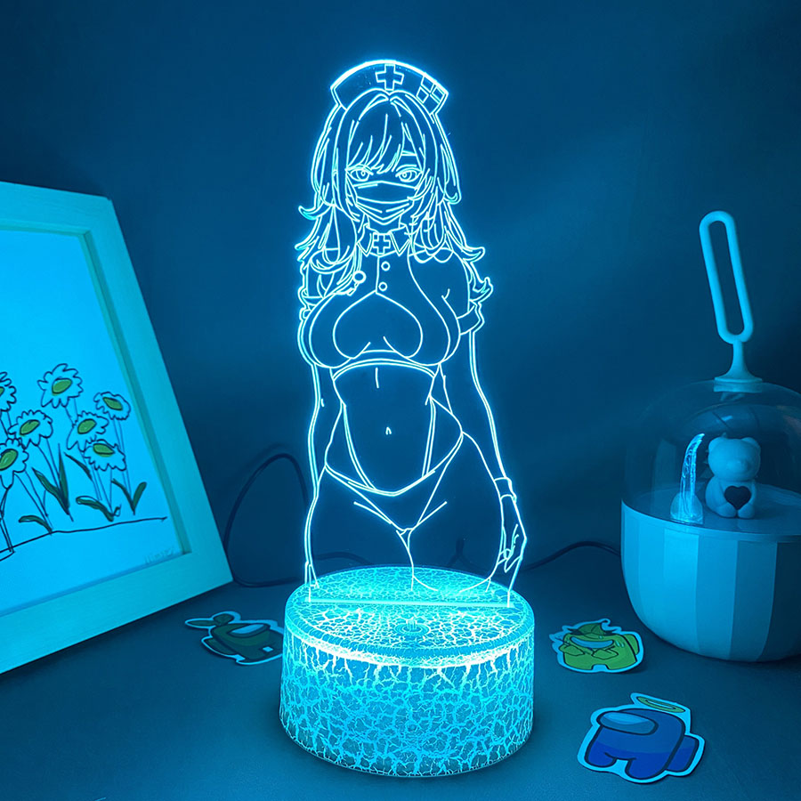 Men's Anime 3D LED Neon Night  - Lava Lamp Desktop review and price