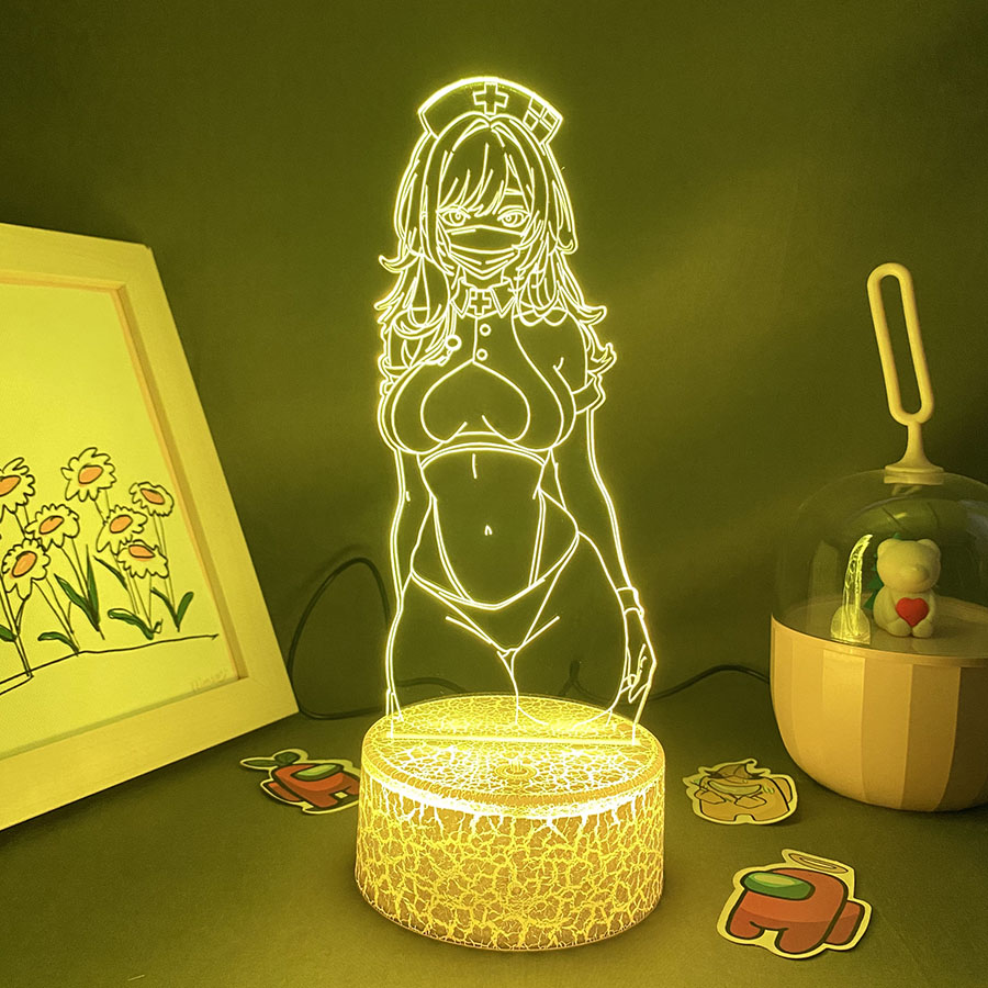 Men's Anime 3D LED Neon Night  - Lava Lamp Desktop review and price