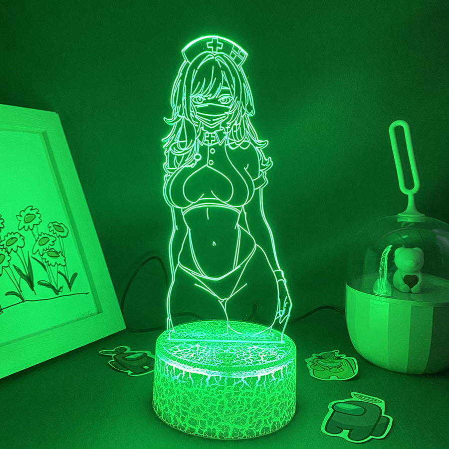 Men's Anime 3D LED Neon Night  - Lava Lamp Desktop review and price