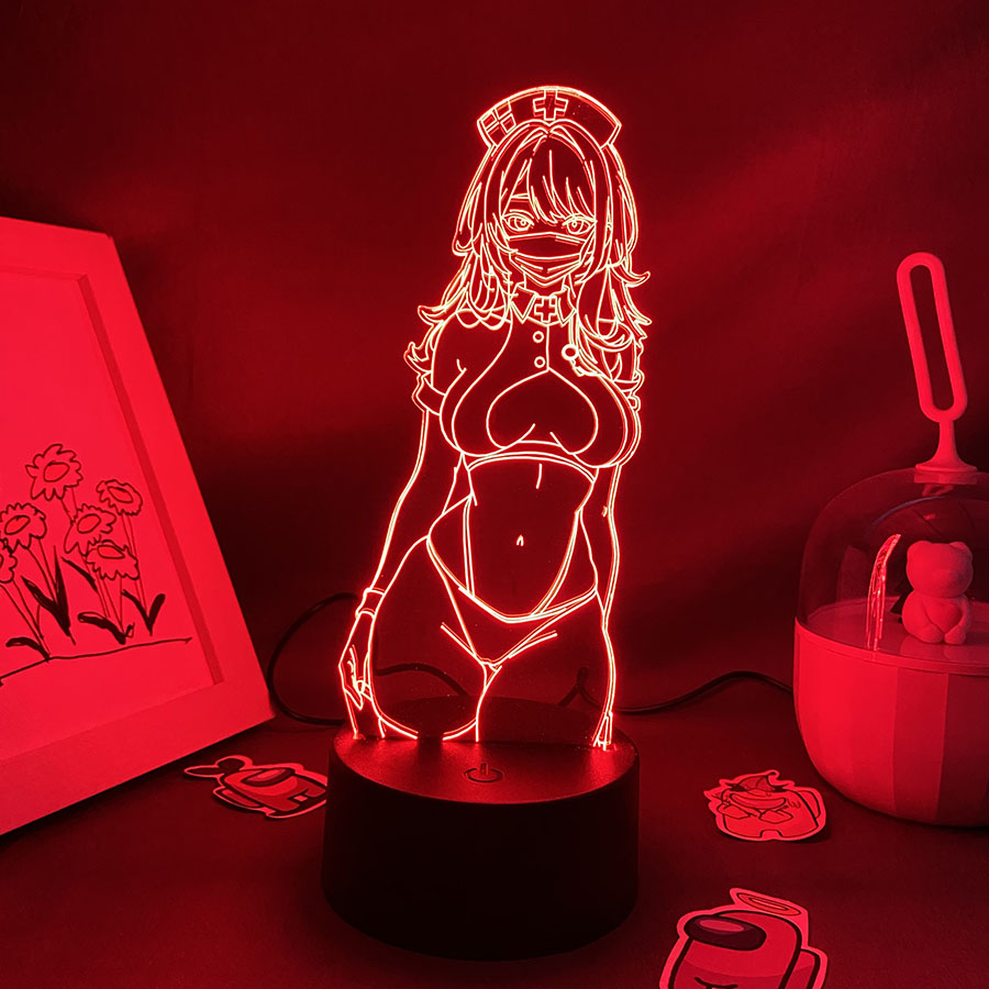 Men's Anime 3D LED Neon Night  - Lava Lamp Desktop review and price