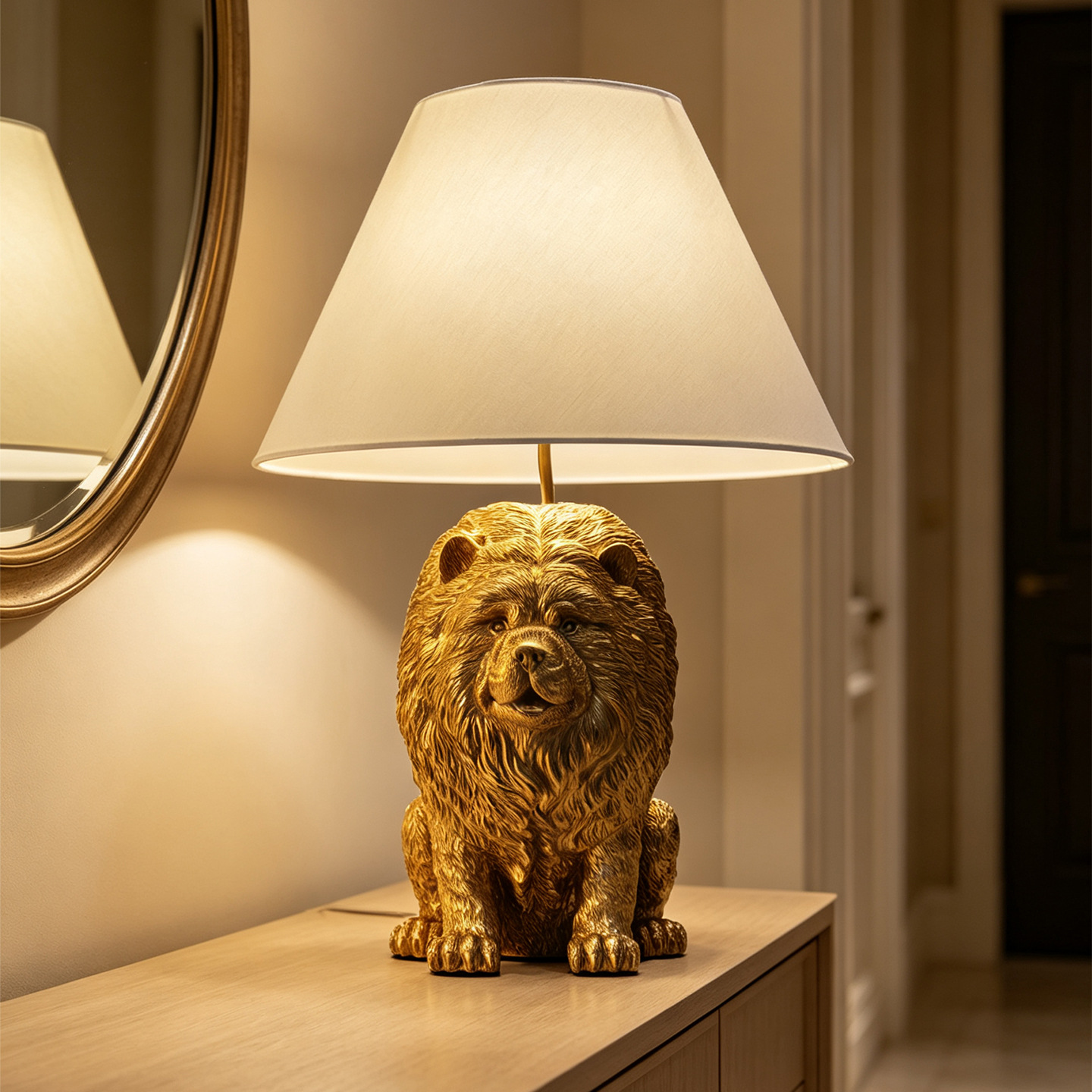 Creative Chow Chow Animal Resi - Room Decor Lighting Lamp review and price