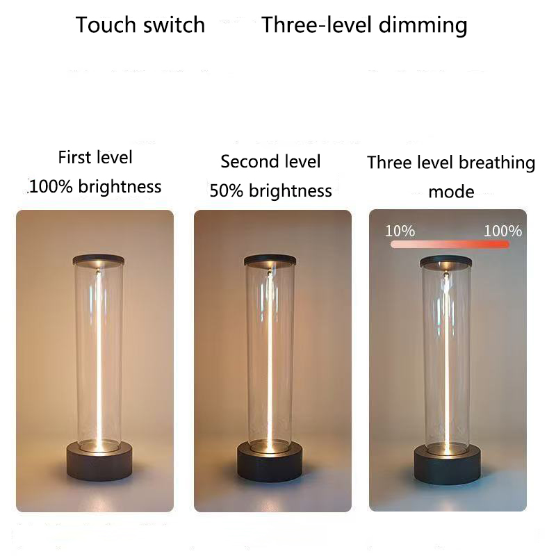 Wireless Portable LED Desk Lam - Touch Dimmer Lamp review and price