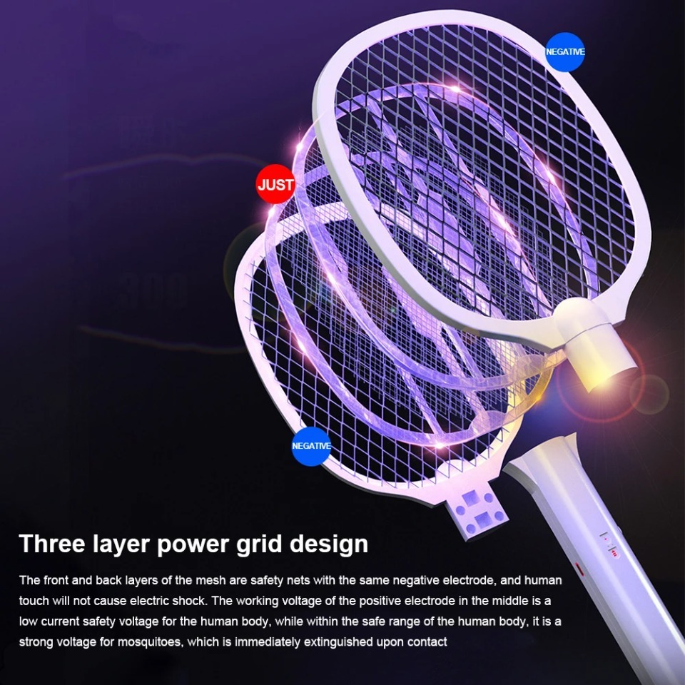 Handheld Electric Fly Swatter, - Touch Dimmer Lamp review and price