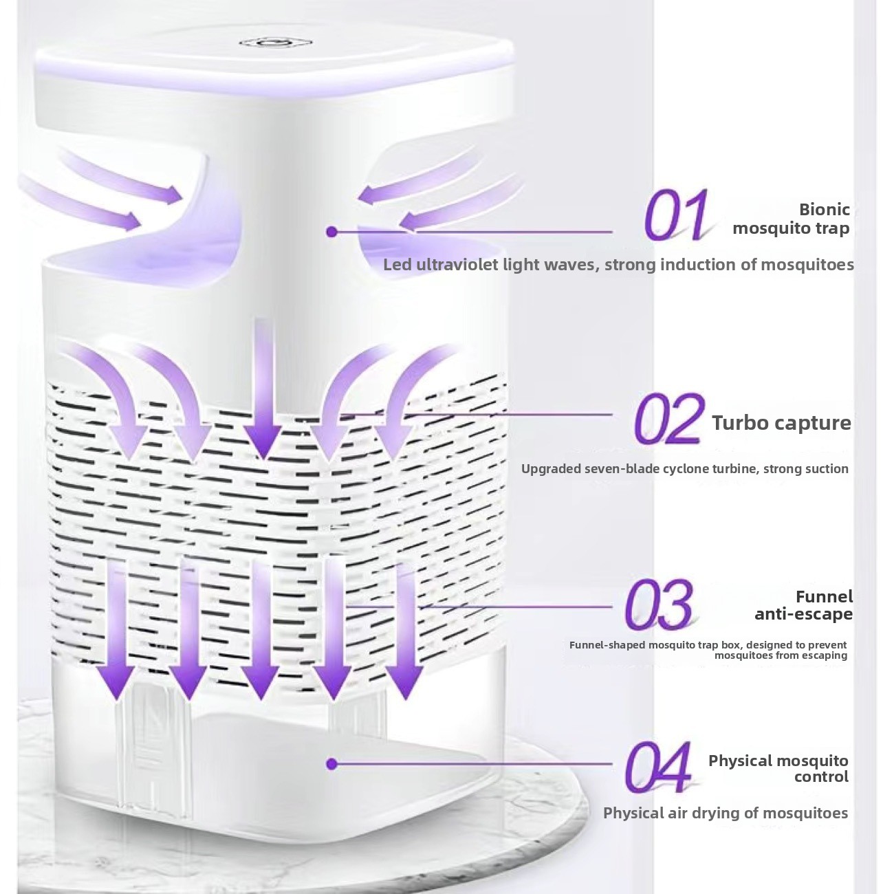 New Mosquito Killer Lamp USB F - Touch Dimmer Lamp review and price