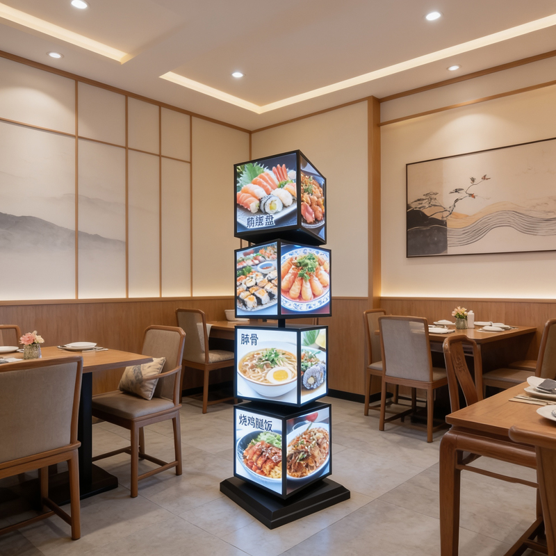 Custom Square Rotating Light B - Restaurant Lighting Decoration review and price