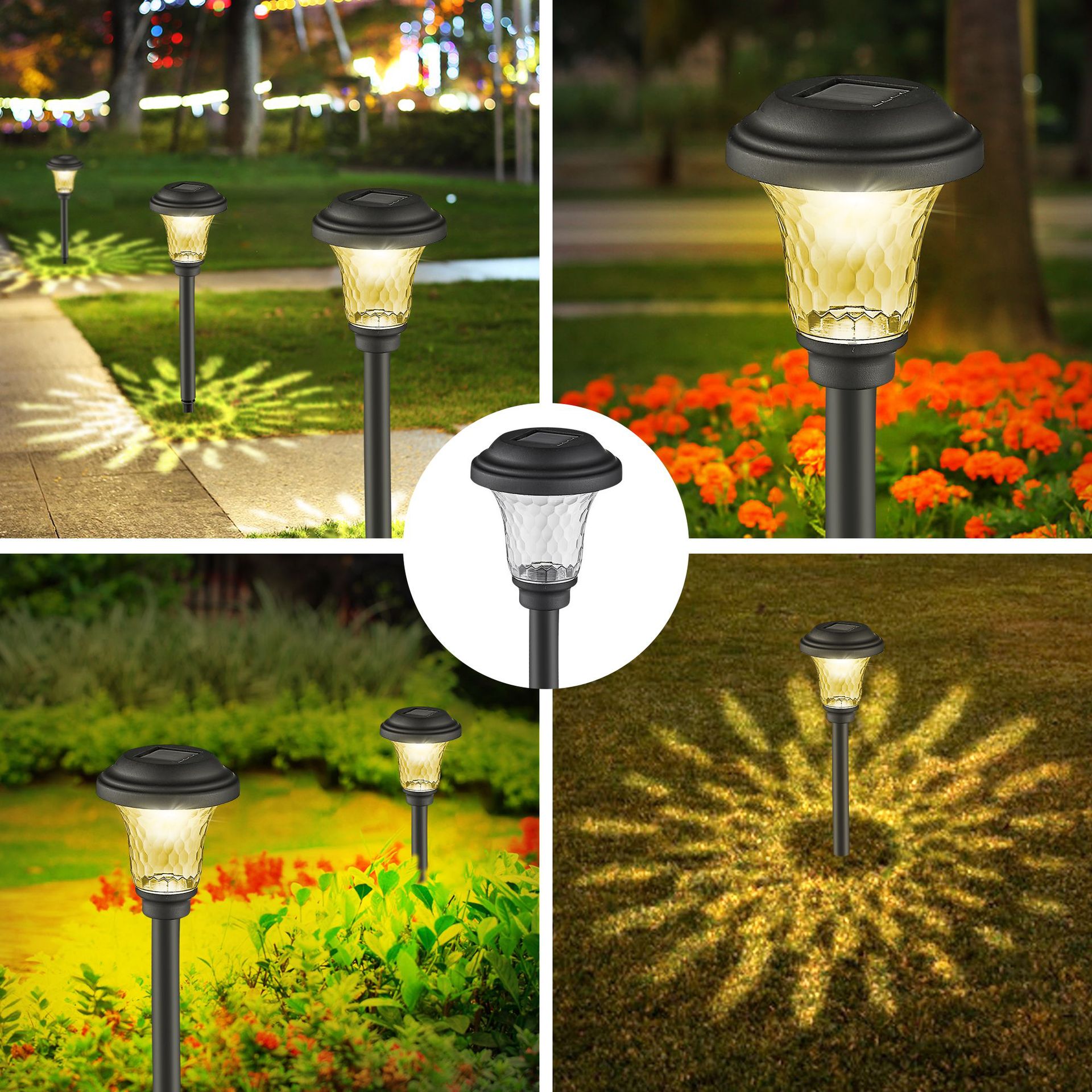 Solar Pathway Lights Outdoor S - Colour Changing Bulb review and price