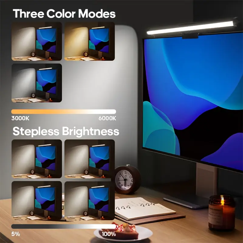 Led Monitor Light Bar Computer - Touch Dimmer Lamp review and price