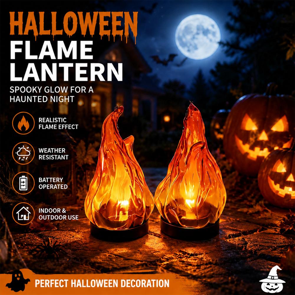 Solar Flame Hanging Lantern Li - Lighting Decoration Outdoor review and price