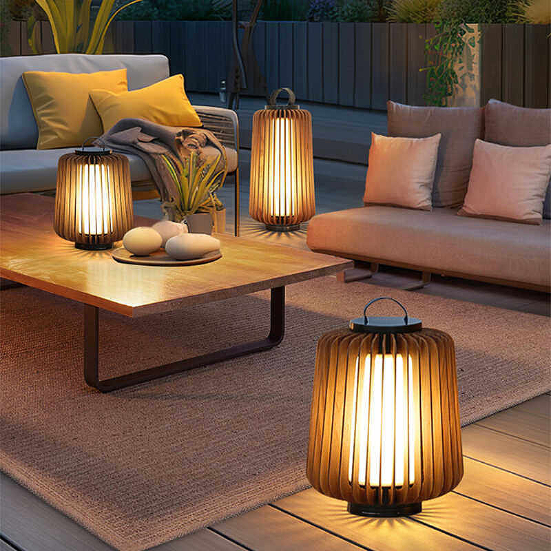 Luminous floor lamp courtyard  - Lighting Decoration Outdoor review and price