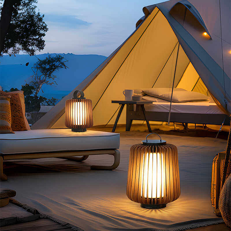 Luminous floor lamp courtyard  - Lighting Decoration Outdoor review and price