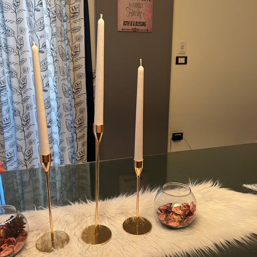 Simple Taper Pillar Acrylic Mo - Candle Holder Set review and price