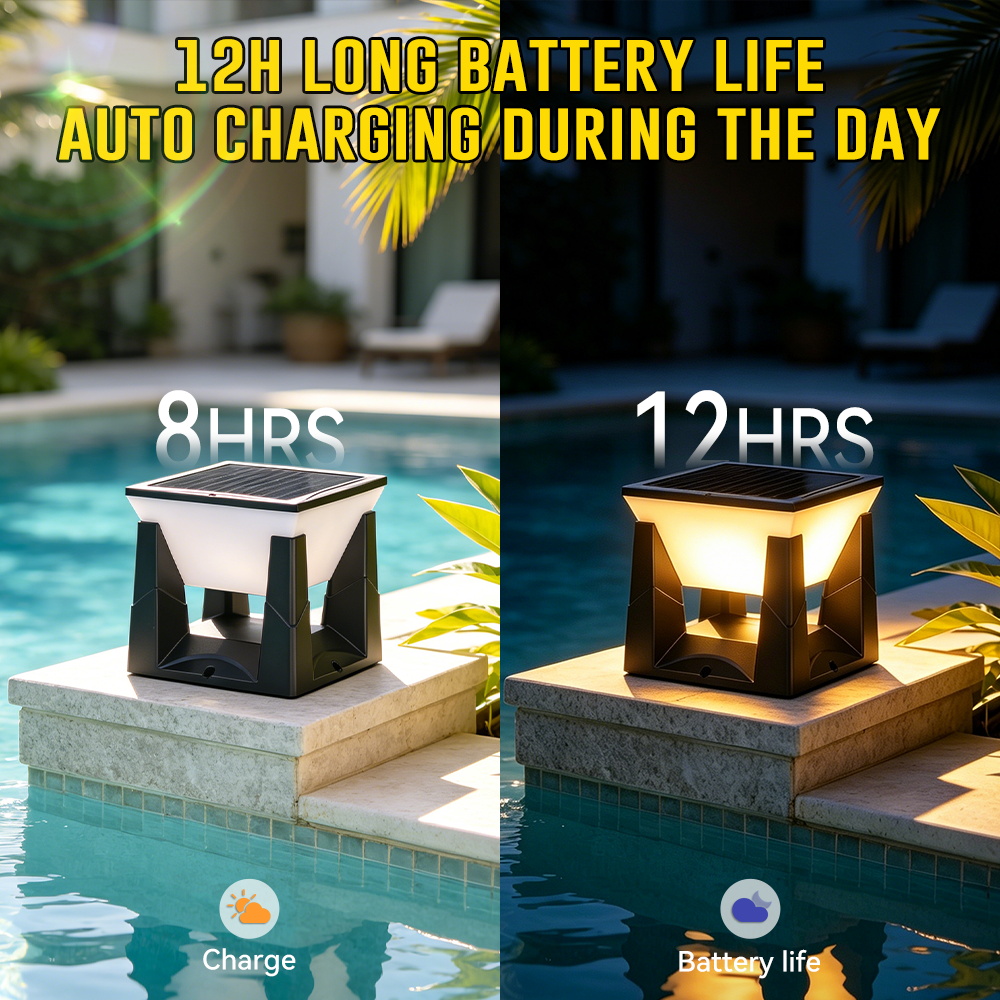 Waterproof LED Solar Pillar La - Colour Changing Bulb review and price